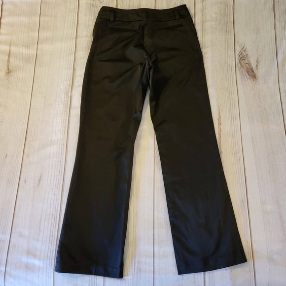 Willi Smith Women’s Satiny Black Slacks Sz 6 - Picture 3 of 8